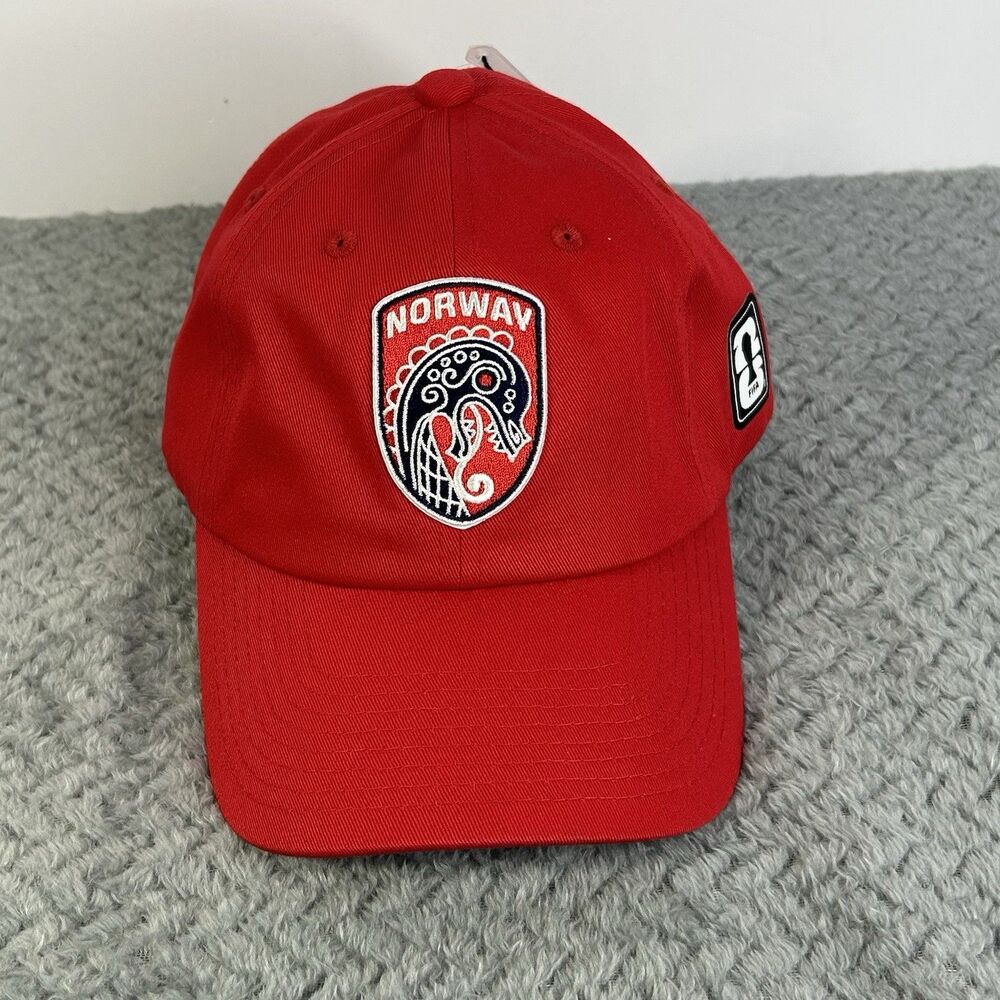 Norway Soccer National Team FIFA World Cup 2026 Event Red Adjustable NEW NWT